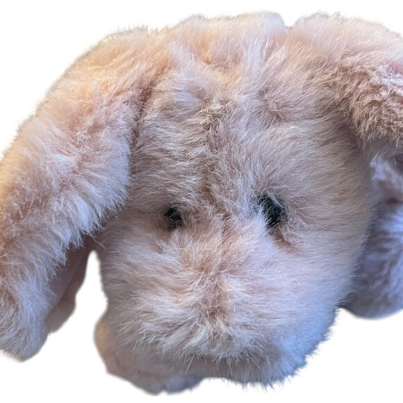 Vtg BOYDS BEARS "Primrose Pig" Purple Overalls Jointed Collectible Plush 10" T - Picture 4 of 16